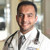 Dr. Imran Navqi, Associate Program Director of Internal Medicine at the Jewish Hospital