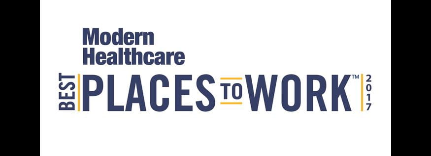 Mercy Health - St. Rita's in Lima, OH has been named one of 150 Best Places to Work in Healthcare 2017 by Modern Healthcare