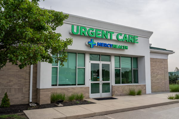 exterior image of Mercy Health Urgent Care, Bridgewater facility