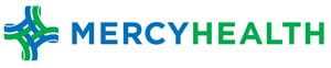 Green and blue Mercy Health logo
