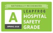 2018 Leapfrog Hospital Safety Grade A